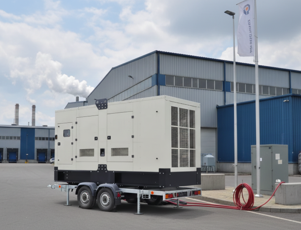 Industrial diesel generator - Najma Mohammed's premium power generation equipment for UAE businesses